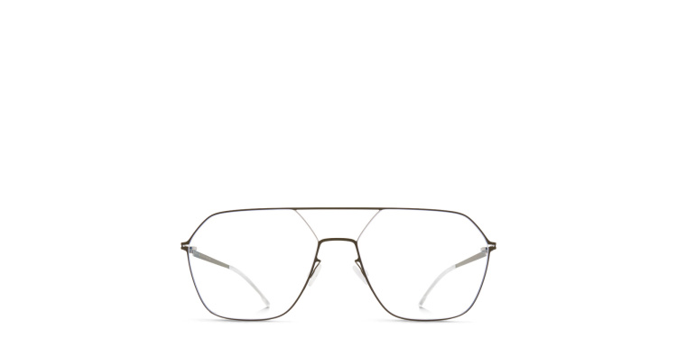 Shop MYKITA Jelva Unisex Aviator Eyeglasses in Green online.