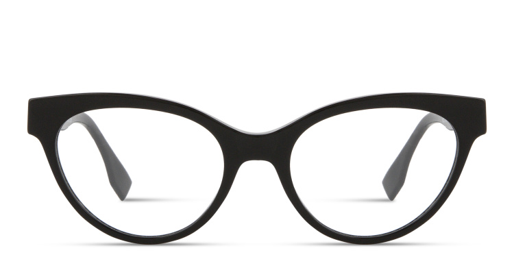 تسوق نظارات طبية أو لوك طراز كات آي فيندي بلون أسود أونلاين.
