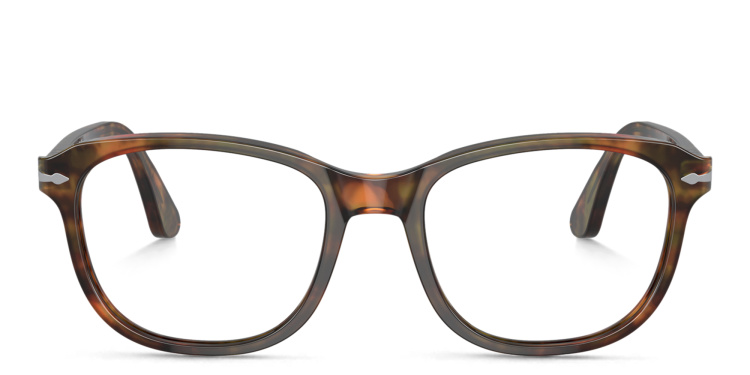 تسوق نظارات طبية طراز مربع للجنسين بيرسول بلون مموه أونلاين.
