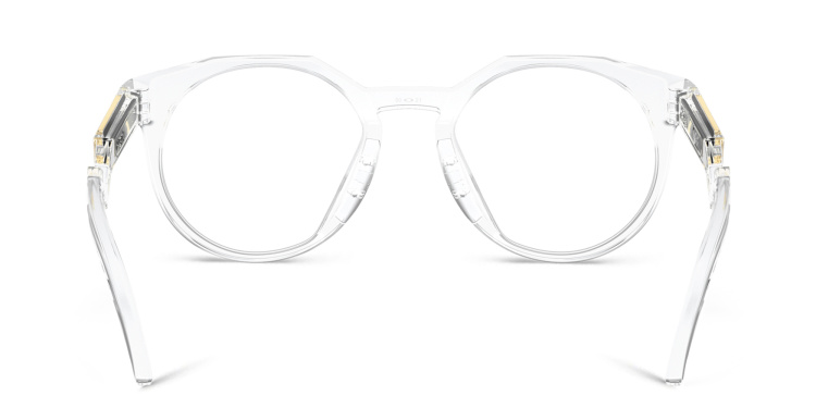 Shop Oakley Round Eyeglasses in Clear online.