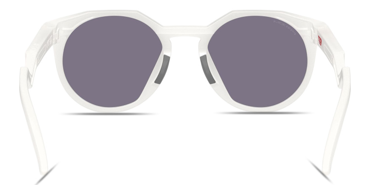 Shop Oakley HSTN Round Sunglasses in White online.