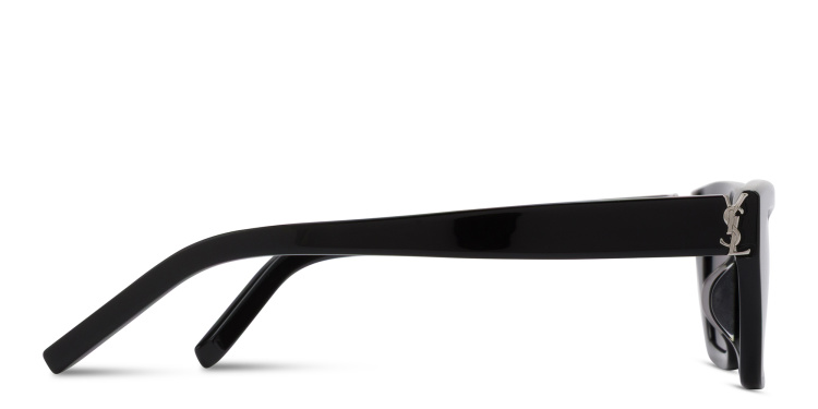 Shop SAINT LAURENT Cat-Eye Sunglasses in Black online.