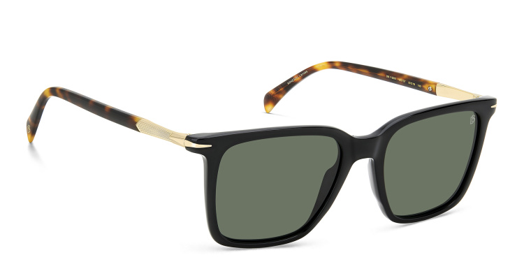 تسوق نظارات شمسية مستطيلة ديفيد بيكهام بلون مموه أونلاين.
