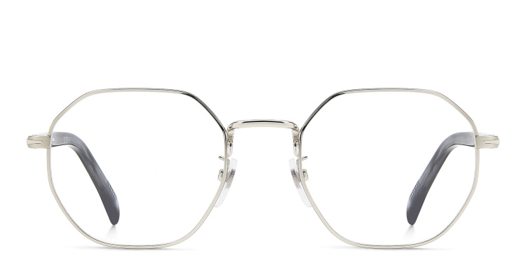 تسوق نظارات طبية غير منتظمة بشعار العلامة ديفيد بيكهام بلون أسود أونلاين.