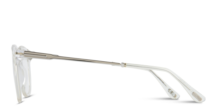 Shop TOM FORD Square Eyeglasses in Clear online.