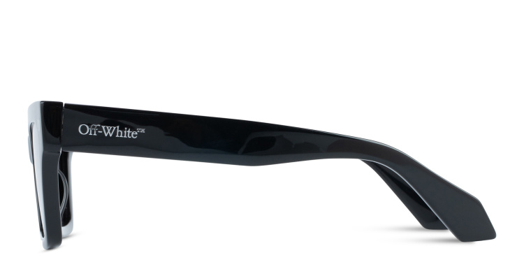 Shop OFF WHITE Cincinnati Unisex Cat-Eye Sunglasses in Black online.