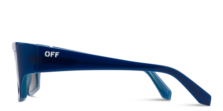 تسوق نظارات شمسية بريسكوت بإطار مستطيل للجنسين أوف وايت بلون أزرق أونلاين.