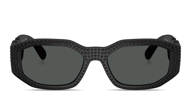 تسوق نظارات شمسية ميدوسا بيجي بإطار غير منتظم فيرزاتشي بلون أسود أونلاين.