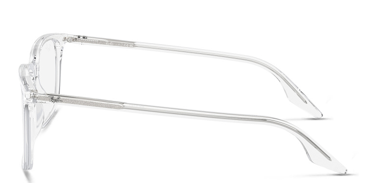 تسوق نظارات طبية مستطيلة للجنسين راي بان بلون شفاف أونلاين.