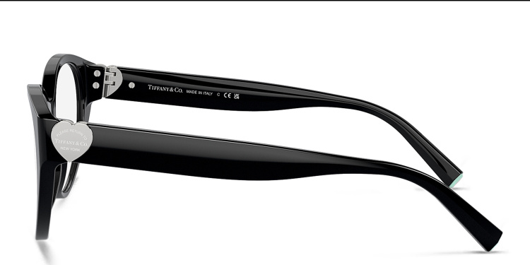 تسوق نظارات طبية كات آي تيفاني أند كو بلون أسود أونلاين.