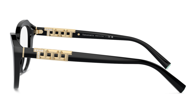 تسوق نظارات طبية كات آي تيفاني أند كو بلون أسود أونلاين.