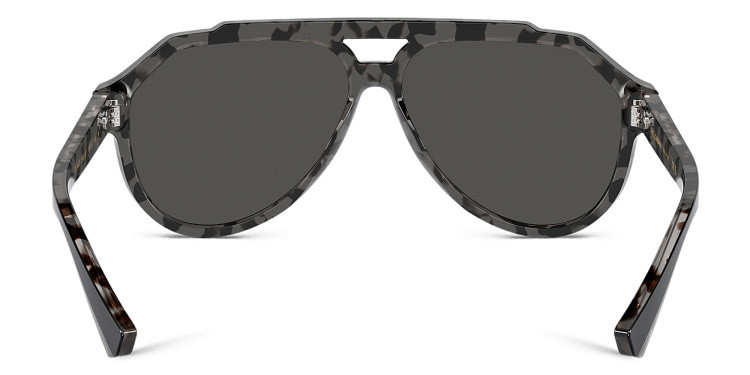 Shop Dolce & Gabbana Pilot Sunglasses in Black online.
