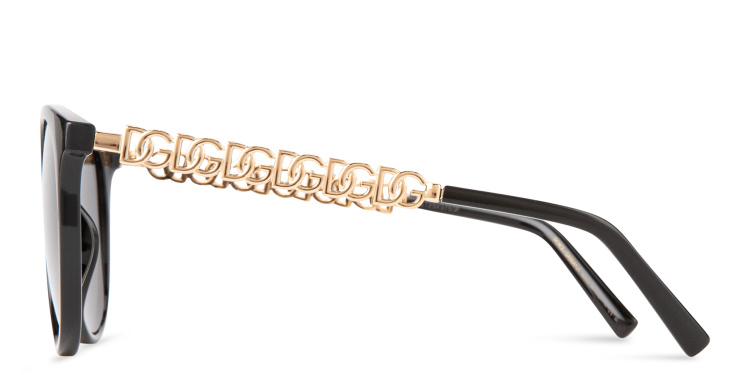 Shop Dolce & Gabbana Panthos Sunglasses in Black online.