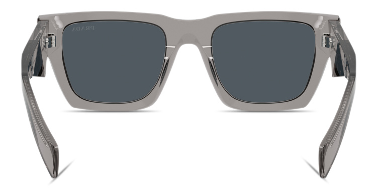 Shop PRADA Catwalk Pillow Sunglasses in Grey online.