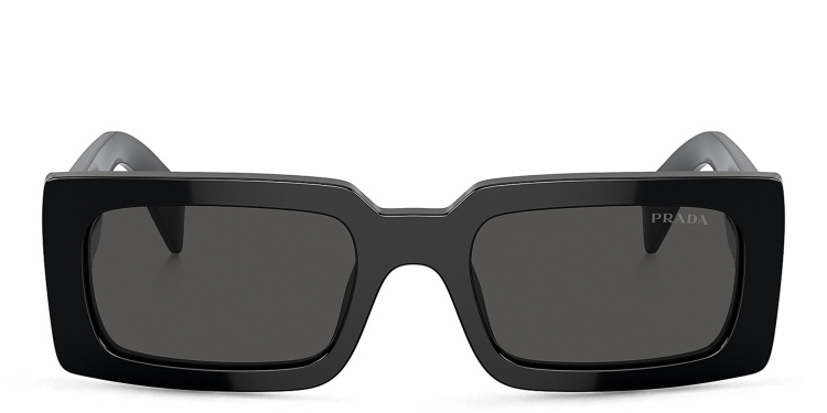 تسوق نظارات شمسية بيلو برادا بلون أسود أونلاين.