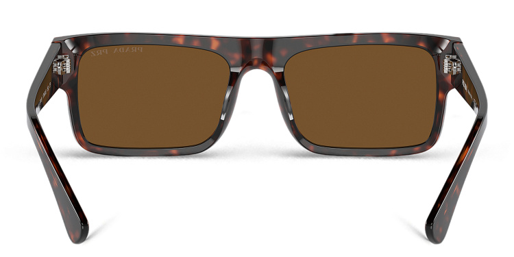 تسوق نظارات شمسية مستطيلة برادا بلون مموه أونلاين.