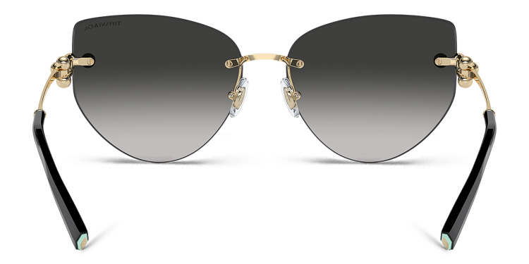 تسوق نظارات شمسية بترفلاي تيفاني أند كو بلون ذهبي أونلاين.