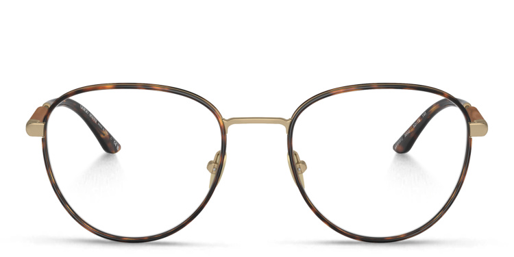 تسوق نظارات طبية طراز بانتوس جورجو أرماني بلون ذهبي أونلاين.