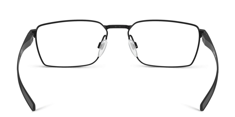 تسوق نظارات طبية مستطيلة واسعة اوكلي بلون أسود أونلاين.