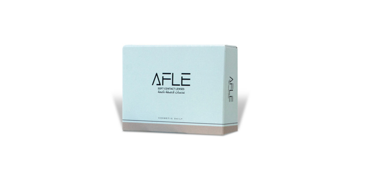 Shop AFLE 1-Day Color Contact Lenses - Agate in Brown online.
