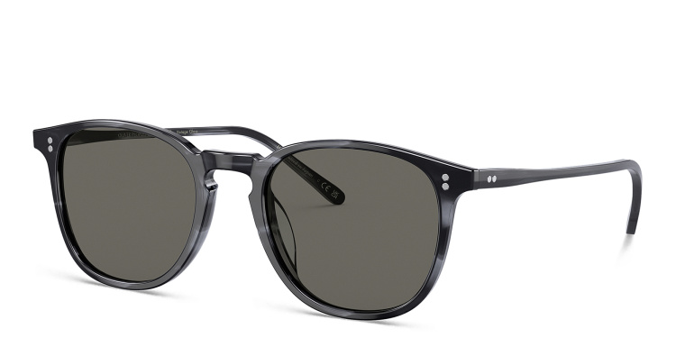 تسوق نظارات شمسية فينلي 1993صان طراز بايلوت للجنسين أوليفر بيبلز بلون أزرق أونلاين.