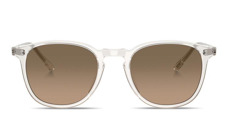 Shop OLIVER PEOPLES Finley 1993 Sun Unisex Pilot Sunglasses in Clear online.