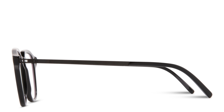 Shop MYKITA Pana Unisex Square Eyeglasses in Black online.