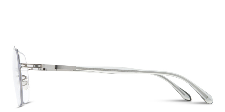 تسوق نظارات طبية أرلو طراز أفياتور للجنسين ميكيتا بلون فضي أونلاين.