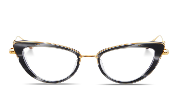 Shop VALENTINO V - Daydream Cat-Eye Eyeglasses in Black online.