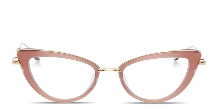 Shop VALENTINO V - Daydream Cat-Eye Eyeglasses in Pink online.
