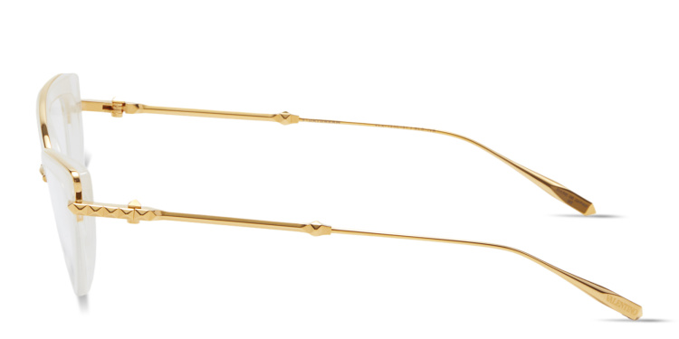 Shop VALENTINO V - Daydream Cat-Eye Eyeglasses in Clear online.