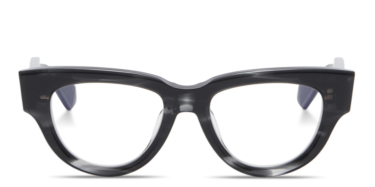 Shop VALENTINO V - Essential III Cat-Eye Eyeglasses in Black online.
