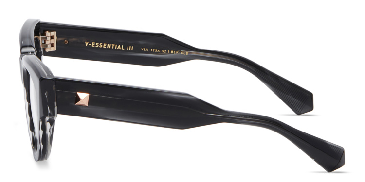 Shop VALENTINO V - Essential III Cat-Eye Eyeglasses in Black online.