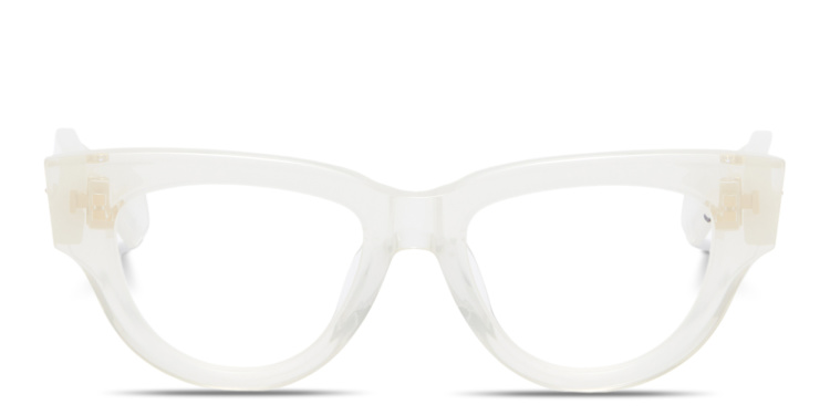 Shop VALENTINO V - Essential III Cat-Eye Eyeglasses in Clear online.