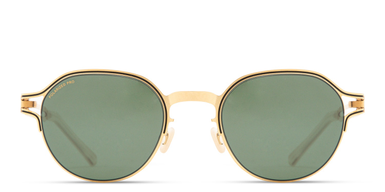 تسوق نظارات شمسية فاسا بإطار دائري للجنسين ميكيتا بلون ذهبي أونلاين.