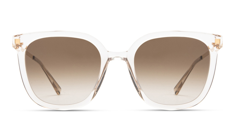 Shop MYKITA Viska Cat-Eye Sunglasses in Beige online.