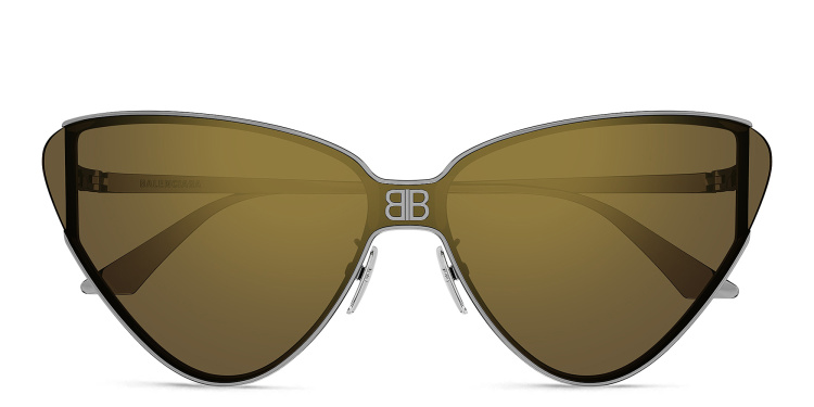 تسوق نظارات شمسية إيفريداي واسعة طراز كات آي بالينسياغا بلون فضي أونلاين.