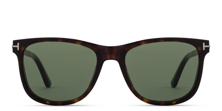 Shop TOM FORD Lionel Square Sunglasses in Havana online.