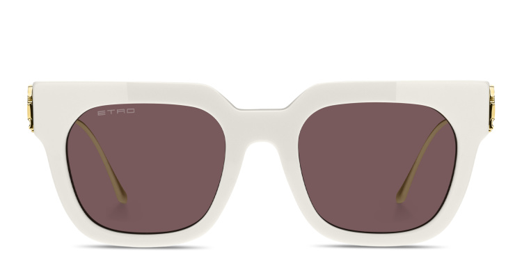 تسوق نظارات شمسية بولد بيغاسو بإطار مستطيل إيترو بلون بيج أونلاين.