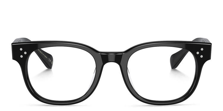 تسوق نظارات طبية آفتون بإطار مربّع للجنسين أوليفر بيبلز بلون أسود أونلاين.