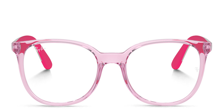 تسوق نظارات طبية أوبتيكس طراز بانتوس للأطفال راي بان جونيور بلون زهري أونلاين.