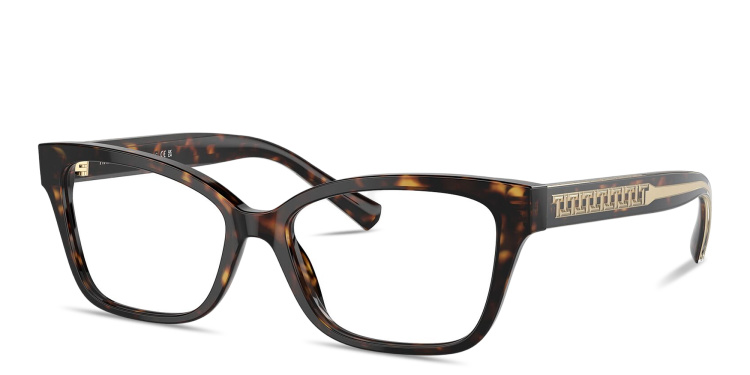 Shop TIFFANY T True Cat-Eye Eyeglasses in Havana online.