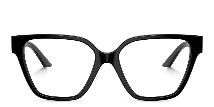 تسوق نظارات طبية ميدوسا بإطار مربّع فيرزاتشي بلون أسود أونلاين.