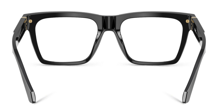 تسوق نظارات طبية ميدوسا بإطار مستطيل واسع فيرزاتشي بلون أسود أونلاين.