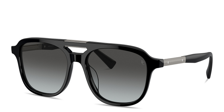 تسوق نظارات شمسية سارتوريال صن سيت طراز أفياتور برونيلو كوتشينيلي بلون رصاصي أونلاين.