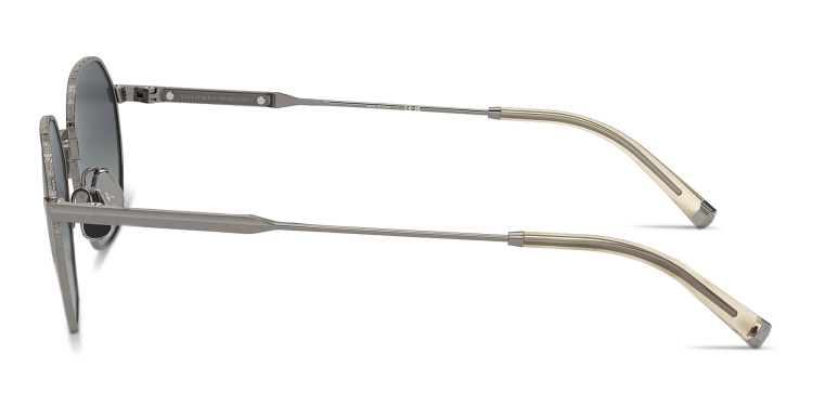 تسوق نظارات شمسية إنتارسيا رايز بإطار غير منتظم للجنسين برونيلو كوتشينيلي بلون رصاصي أونلاين.