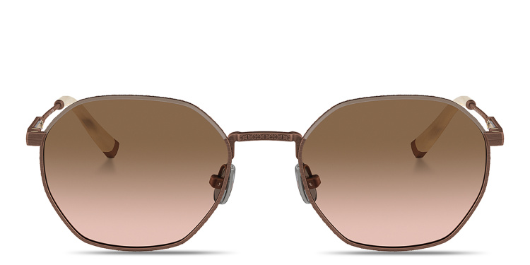 تسوق نظارات شمسية إنتارسيا رايز بإطار غير منتظم للجنسين برونيلو كوتشينيلي بلون بني أونلاين.