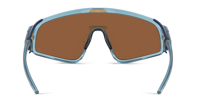 Shop Oakley Latch Panel Unisex Mask Sunglasses in Blue online.