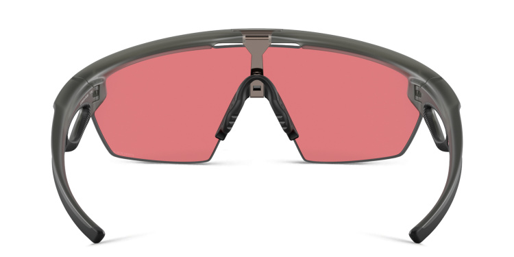 Shop Oakley Sphaera Unisex Half-Rim Mask Sunglasses in Grey online.