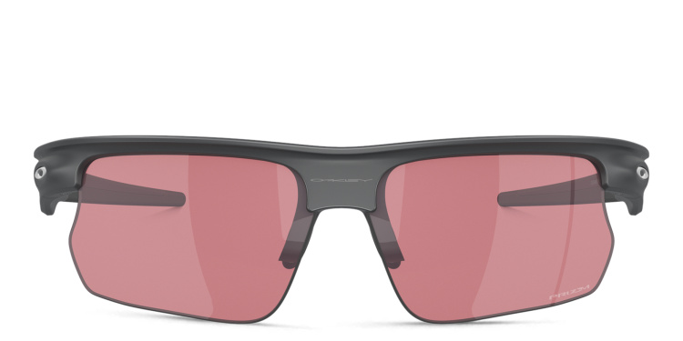 تسوق نظارات شمسية بيسفاييرا بإطار نصفي مستطيل واسع للجنسين اوكلي بلون أسود أونلاين.